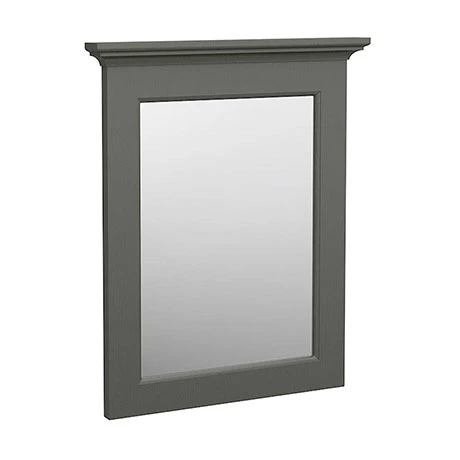 Old London Traditional Mirror (600mm Wide - Charcoal) 1 Old London Traditional Mirror (600mm Wide - Charcoal)