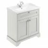 Old London 800mm 2-Door Cabinet & Basin - Timeless Sand