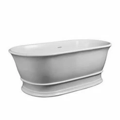 Old London Farringdon L1555 X W740mm Double Ended Freestanding Bath - NBB004 -Old London Shop NBB004 D2N 460