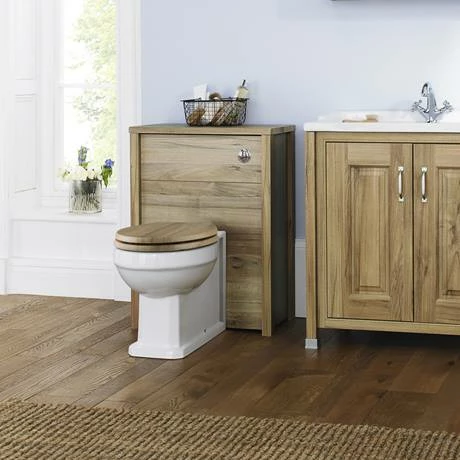 Old London Richmond Traditional Back To Wall Pan + Soft Close Seat 3 Old London Richmond Traditional Back To Wall Pan + Soft Close Seat - Image 3