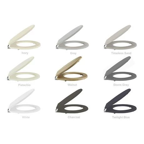 Old London Richmond Comfort Height Mid-Level Traditional Toilet + Soft Close Seat 3 Old London Richmond Comfort Height Mid-Level Traditional Toilet + Soft Close Seat - Image 3