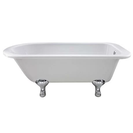 Old London - Barnsbury 1690 X 750 Single Ended Freestanding Bath With Chrome Leg Set 1 Old London - Barnsbury 1690 X 750 Single Ended Freestanding Bath With Chrome Leg Set