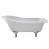 Old London - Brockley 1690 X 730 Slipper Freestanding Bath With Chrome Leg Set