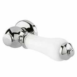 Old London Chrome Ceramic WC Lever - LDA001