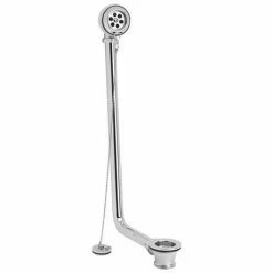 Old London - Chrome Exposed Bath Retainer Waste - LDW007