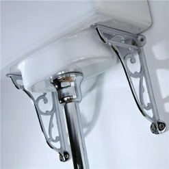 Old London - Chrome High Level Flush Pipe Kit - LDA002 -Old London Shop Old London Chrome High Level Flush Pipe Kit LDA002 d4 375