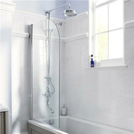 Old London - Chrome Traditional Triple Exposed Valve With Spout - LDNV15 4 Old London - Chrome Traditional Triple Exposed Valve With Spout - LDNV15 - Image 4