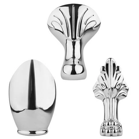 Old London Kenton 1690 X 745 'D' Shaped Back To Wall Bath + Chrome Leg Set 4 Old London Kenton 1690 X 745 'D' Shaped Back To Wall Bath + Chrome Leg Set - Image 4