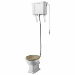 Old London Richmond High Level Traditional Toilet + Soft Close Seat