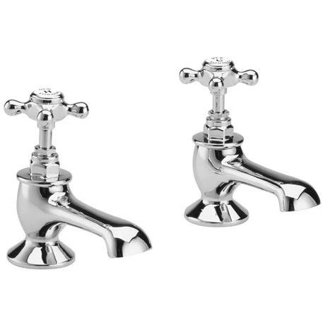 Old London - Chrome Edwardian Bath Taps - LDN312 1 Old London - Chrome Edwardian Bath Taps - LDN312