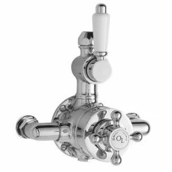 Old London - Chrome Traditional Twin Exposed Valve - LDNV11